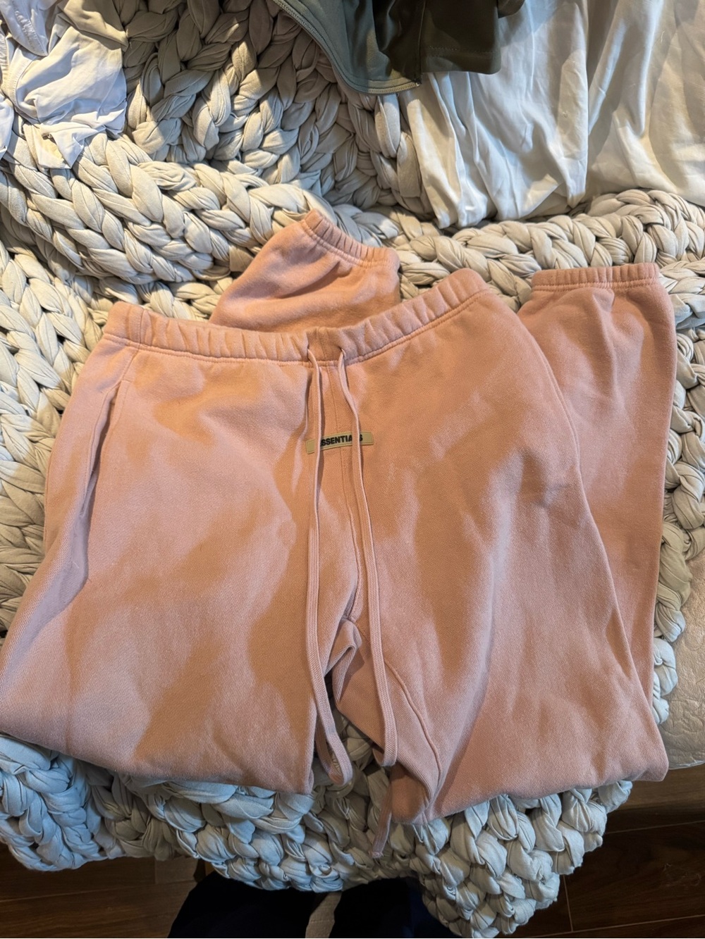 Essentials Pink Sweatpants